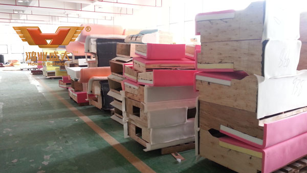 鸿业家具沙发车间|生产车间|【鸿业盛大官网】