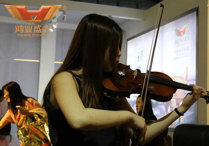鸿业展会现场演奏配景音乐|鸿业相册|【鸿业盛大官网】